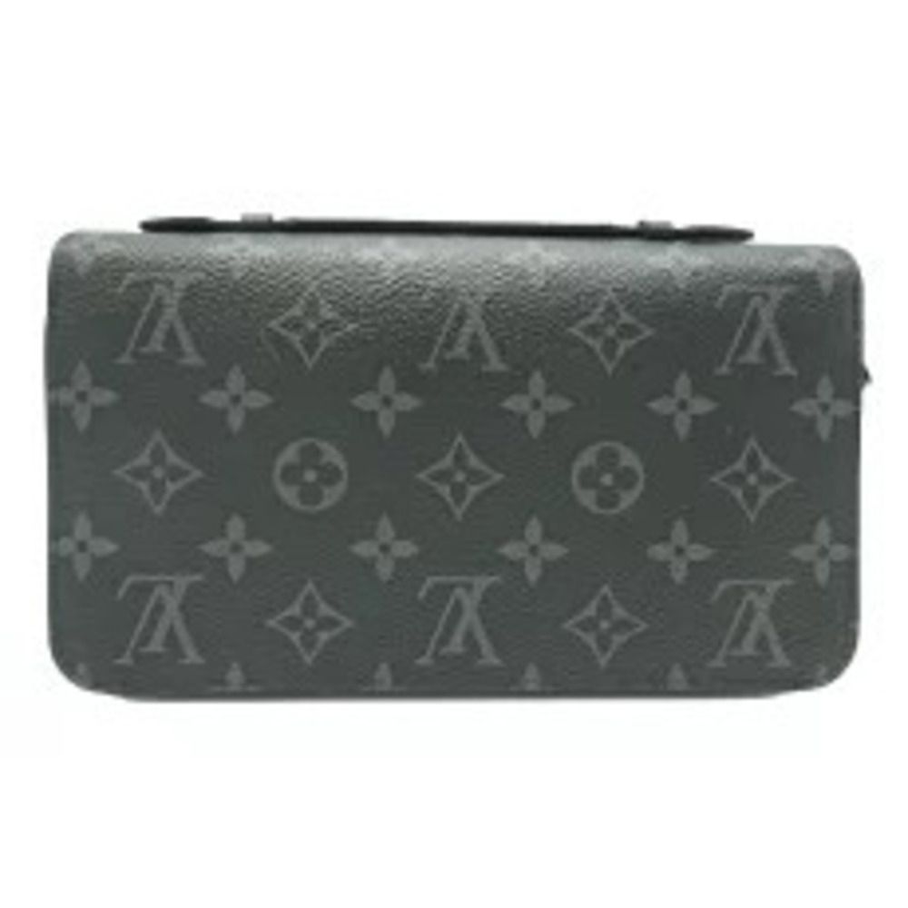 Louis Vuitton Black Zippy Shoulder Monogram Eclipse Bag